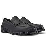 【良品】CAMPER カンペール ペウカミ レザースニーカー（サイズ43） カンペール CAMPER スニーカー 43 - レザー オレンジ×グレー